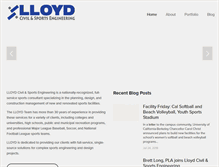 Tablet Screenshot of lloydengineers.com